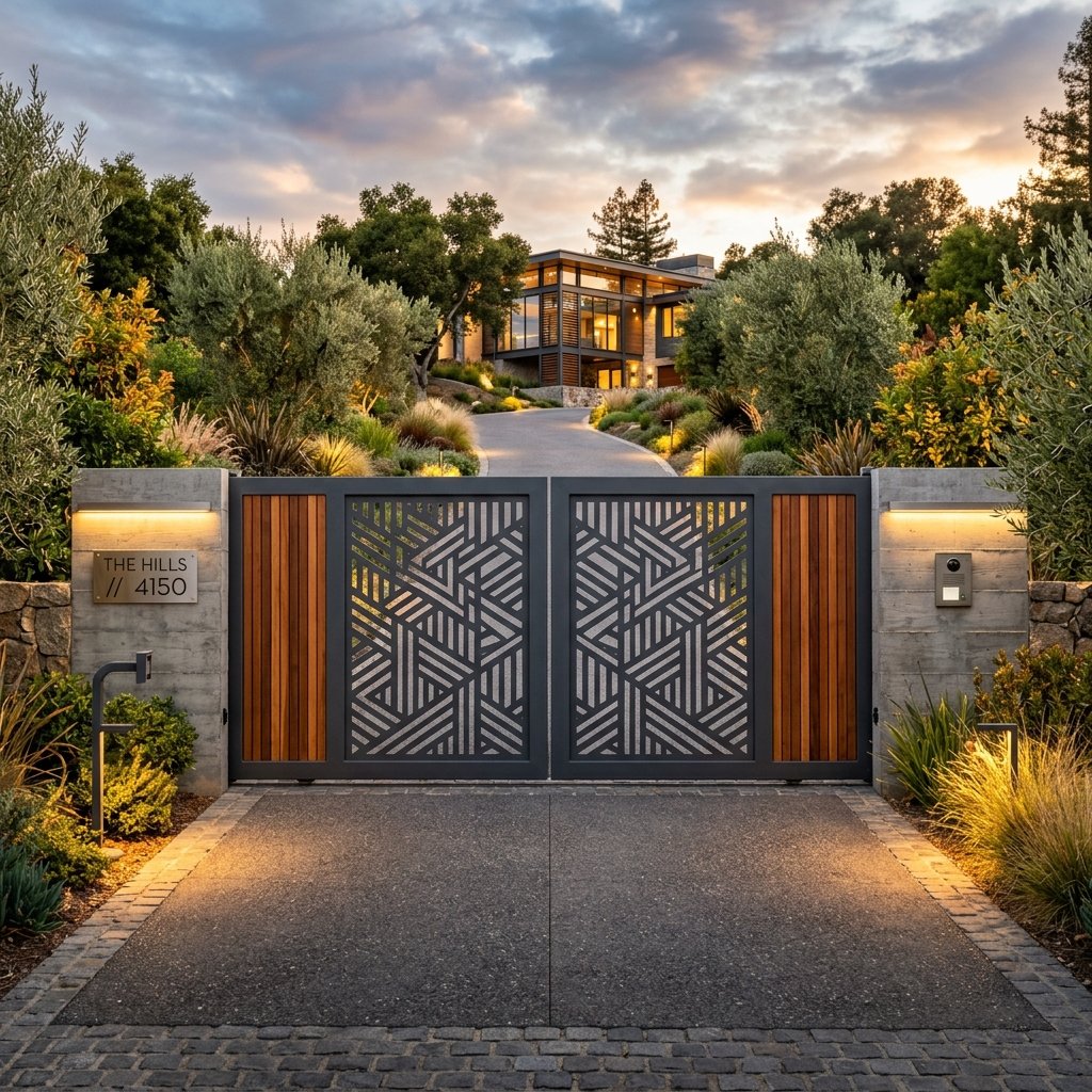 Custom-Designed Compound Gate